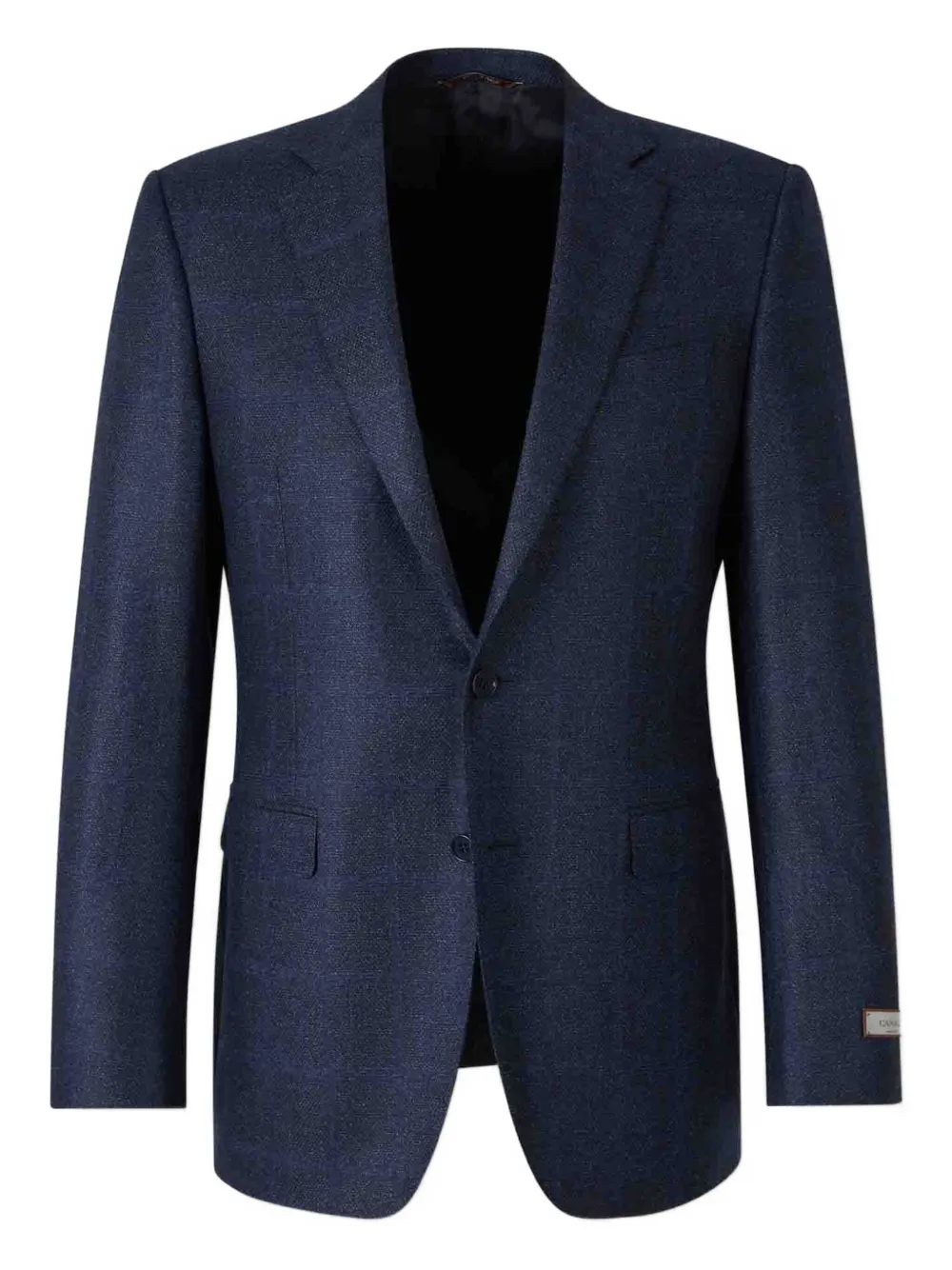 

Шерстяной пиджак с лацканами Canali, синий