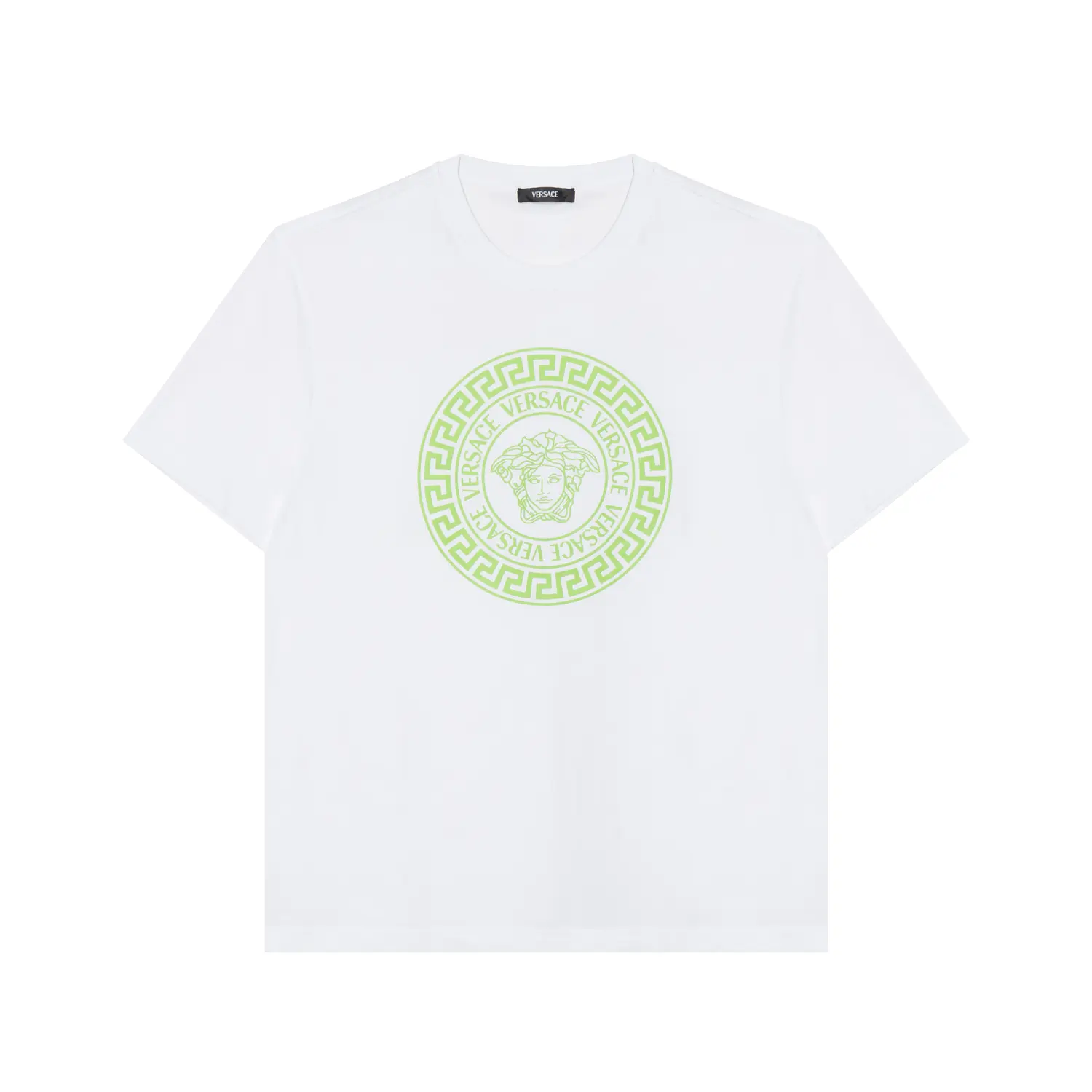 

VERSACE Футболка FANSIZHE SS25 мужская белая, Белый, VERSACE Футболка FANSIZHE SS25 мужская белая