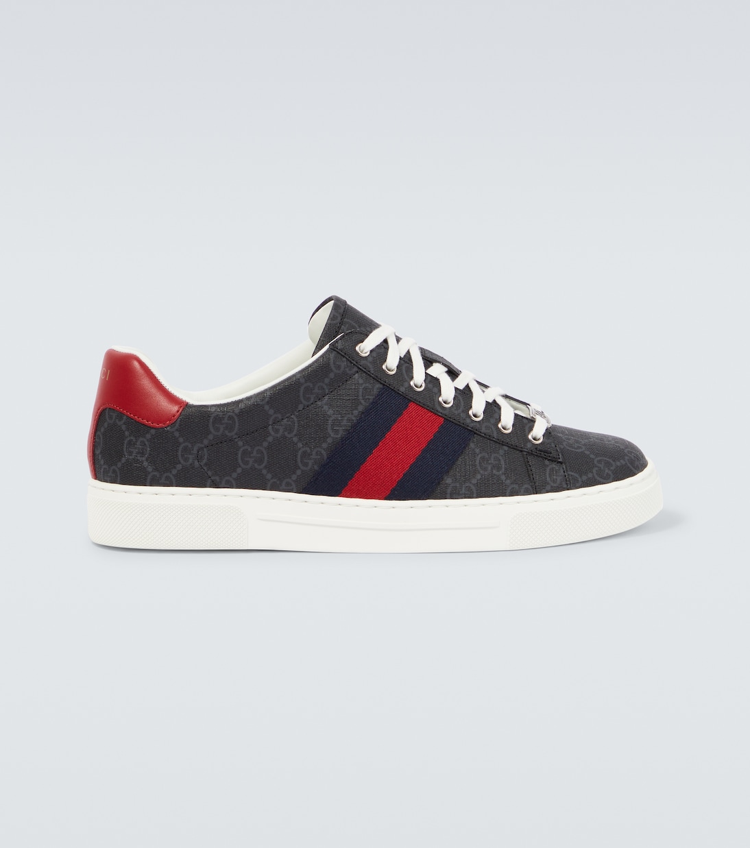 

Кроссовки Ace GG Gucci, Black/Brb/Hi.Red