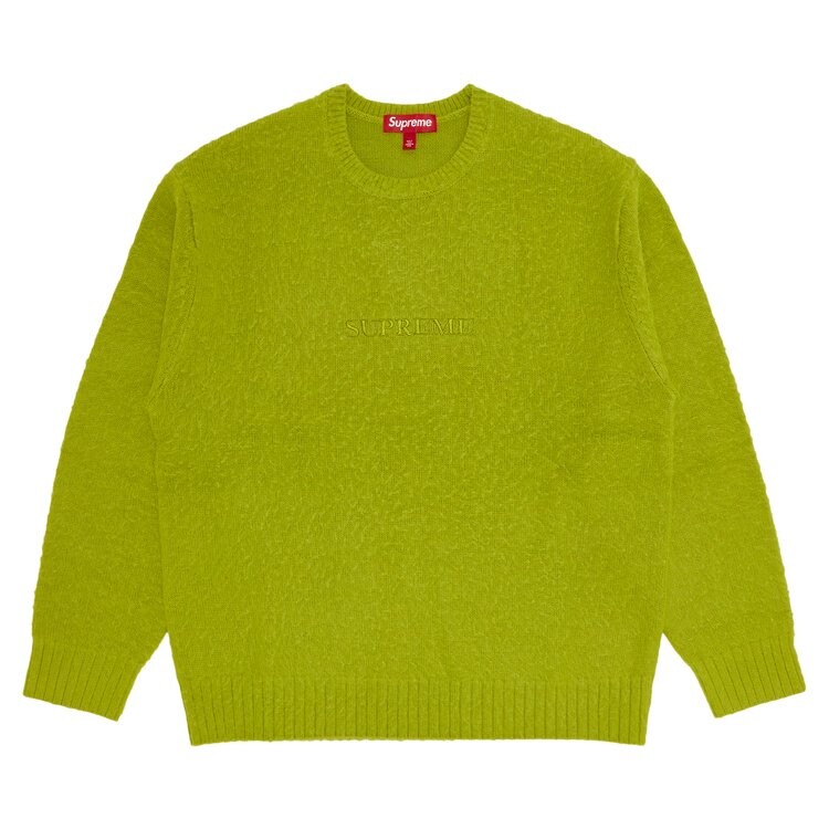 

Свитер Supreme Pilled 'Lime', зеленый
