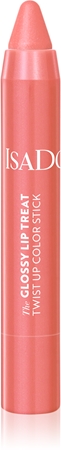 

Увлажняющая помада IsaDora Glossy Lip Treat Twist Up Color, 09 Beach Peach 3,3 g