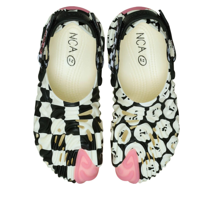 Сандалии (WMNS) Crocs x Nina Chanel Abney Pollex Clog 'White Black', белый — фото 4