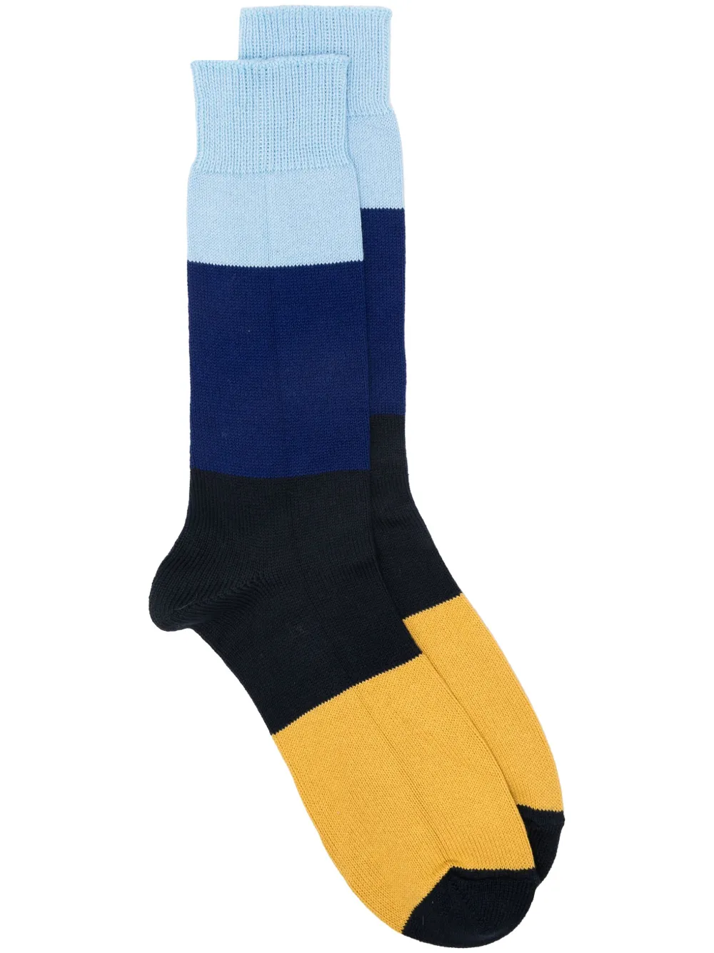 

Носки Bold Stripe Universal Works, синий