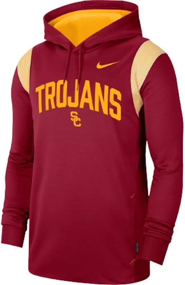 

Мужская футбольная толстовка Nike NCAA Therma-FIT Sideline, Trojans - Usc