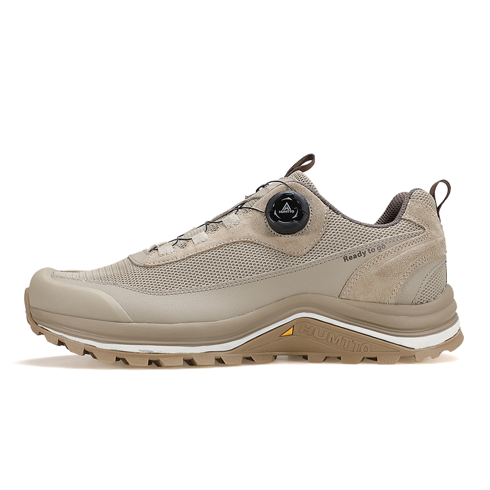 

HUMTTO Износостойкие легкие кроссовки Rebound Low Top для активного отдыха, мужские, бежевого и хаки цвета
