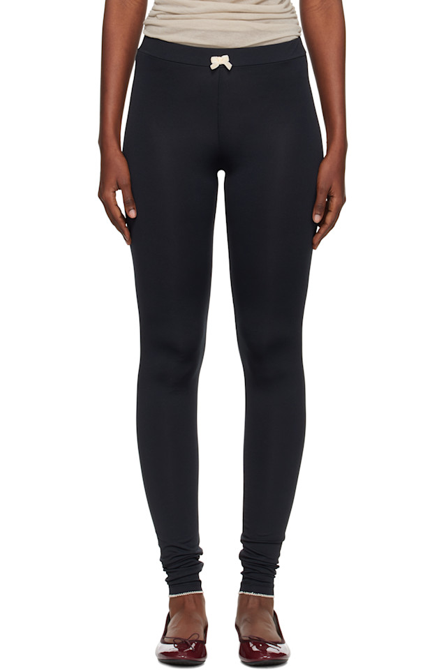 

Джерсийские леггинсы Caro Editions, черный