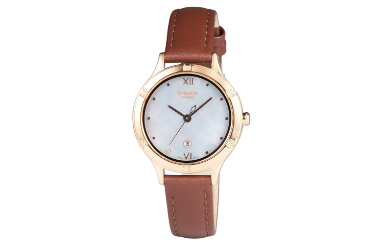 

CASIO Часы Women's SHEEN Mother Of Pearl Color Watch