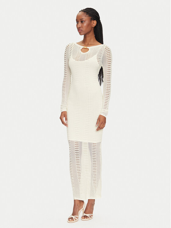

Трикотажное платье обычного кроя 5GGK45 5869Z Marciano Guess, белый