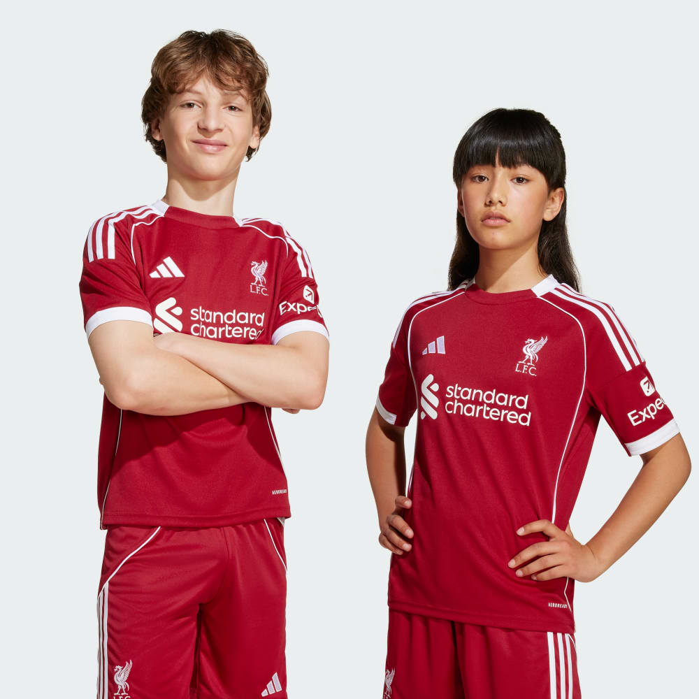 

Джерси Adidas Liverpool FC 25/26 Home Jersey Kids, цвет Strawberry Red