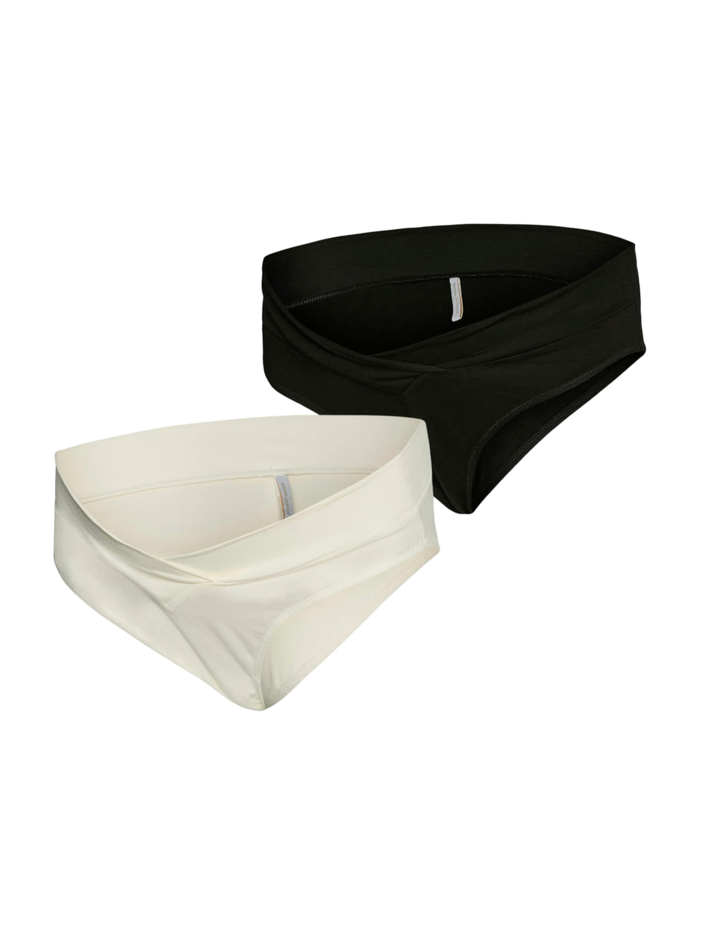 

MAMALICIOUS Трусы Boyshorts 'MLLeyla' в черном и белом цветах