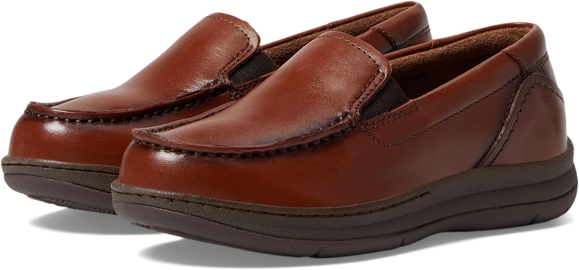 

Лоферы Central Jr. Moc Toe Venetian Loafer Florsheim, цвет Cognac