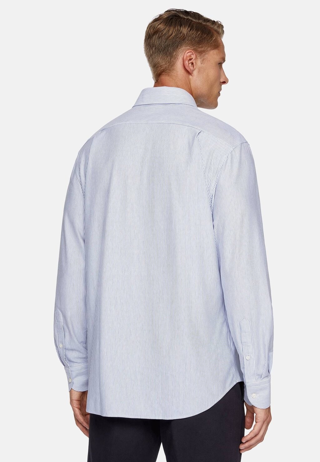 

Рубашка BOWLING COLLAR REG FIT Boggi Milano, синий