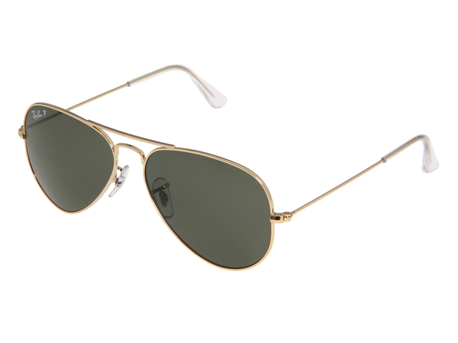

Солнцезащитные очки Unisex Ray-Ban RB3025 Polarized Aviator Sunglasses, цвет Arista/Natural Green Polarized Lens
