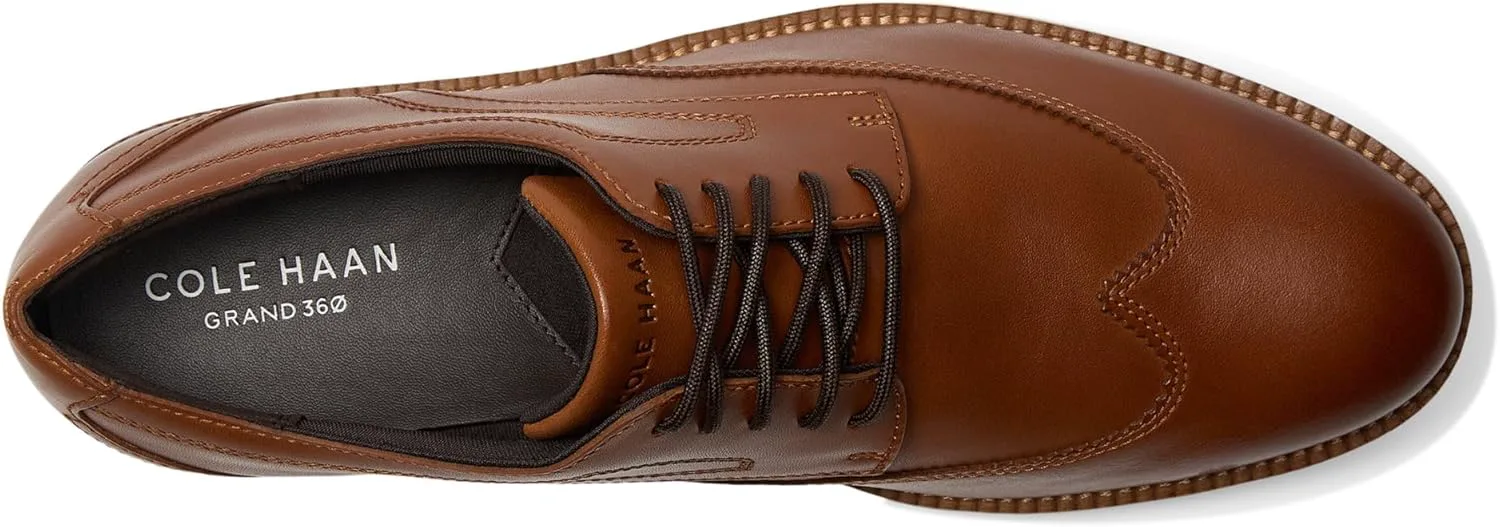 Мужские туфли Cole Haan Flex Grand360 Wingtip, слоновая кость — фото 2