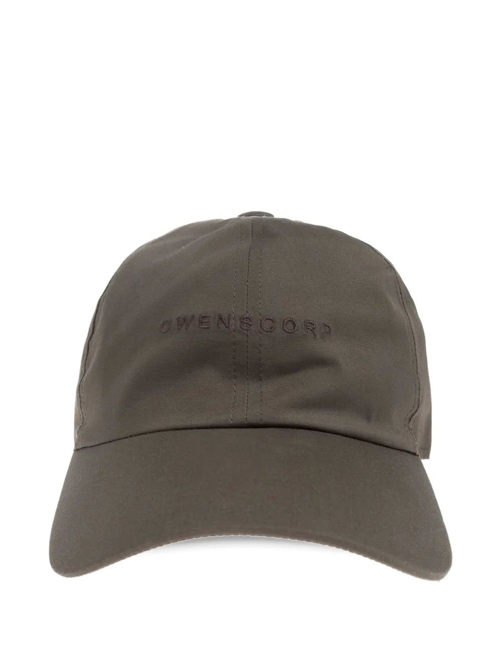 

Кепка с вышивкой Owenscorp Rick Owens, коричневый