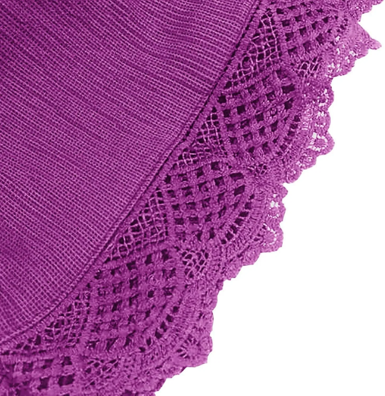 Шорты женские повседневные с кружевом, A05_hot Pink — фото 3