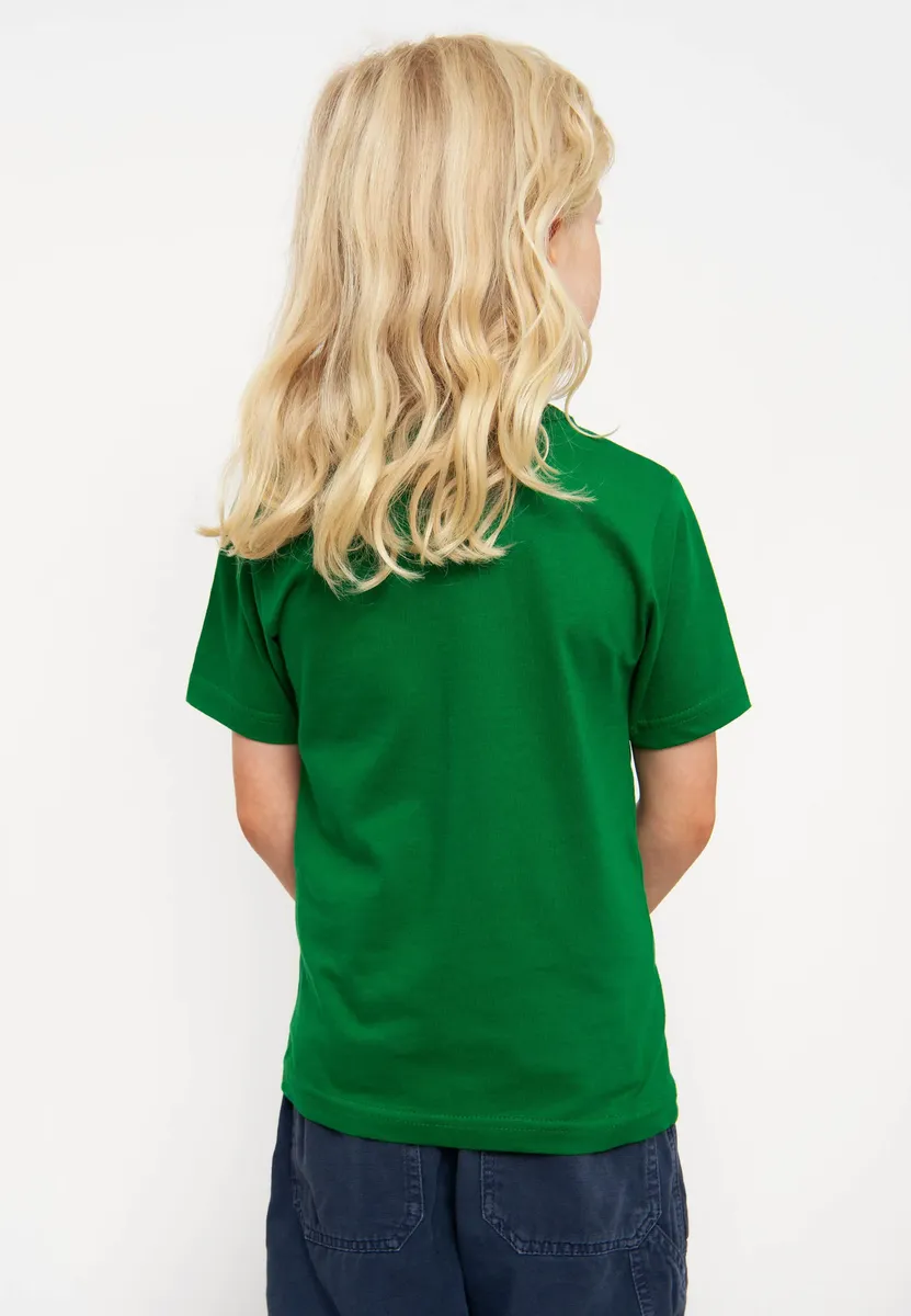Logoshirt Футболка "Крот" с классным принтом, зеленый — фото 4