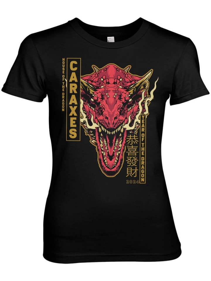 

Футболка Caraxes Dragon Girly Tee House Of The Dragon, черный