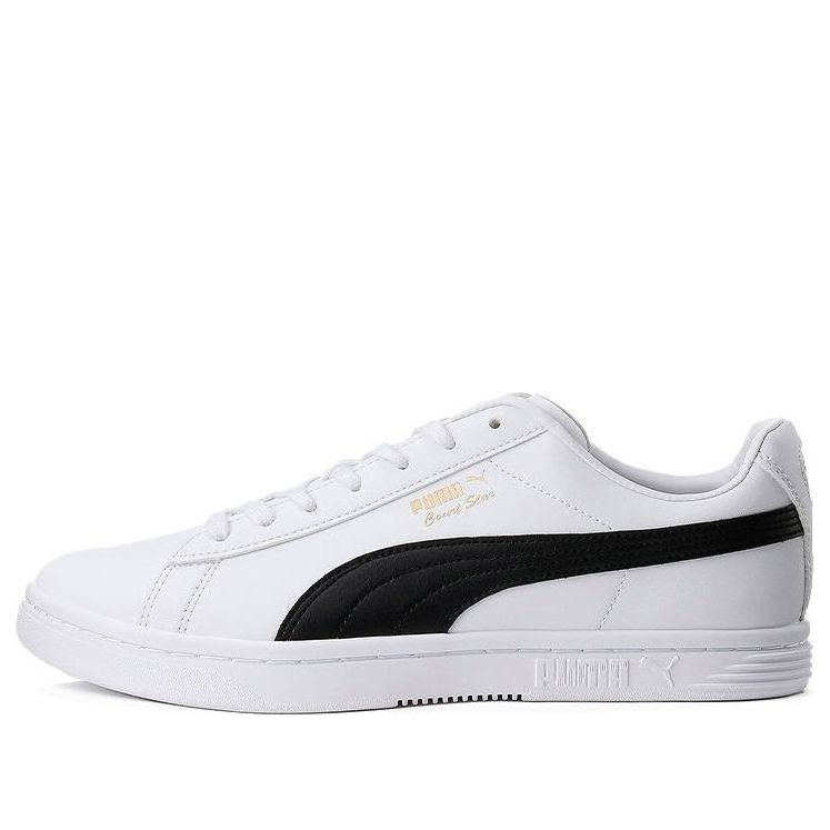 

Кеды PUMA Court Star Low Top Casual Skate Shoes Unisex White Black, черный