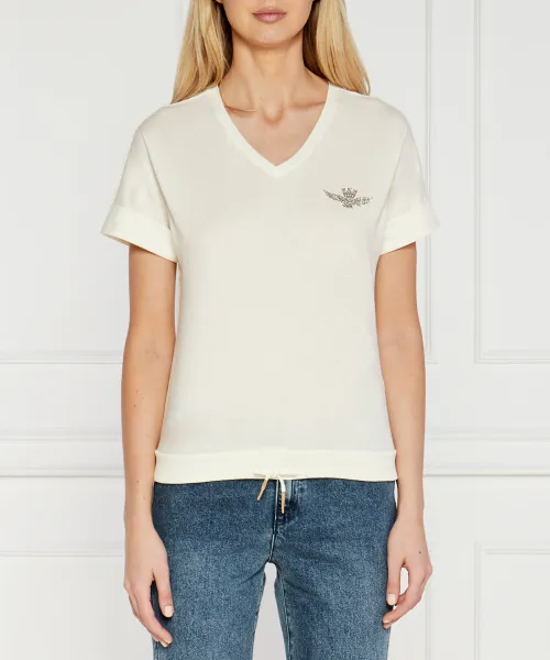 

Футболка Regular fit Aeronautica Militare, бежевый