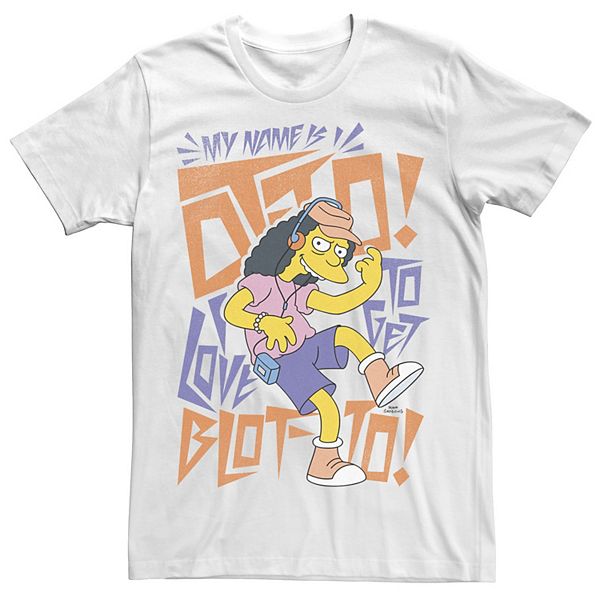 

Футболка Men's The Simpsons My Name Is Otto I Love To Get Blot-To Licensed Character