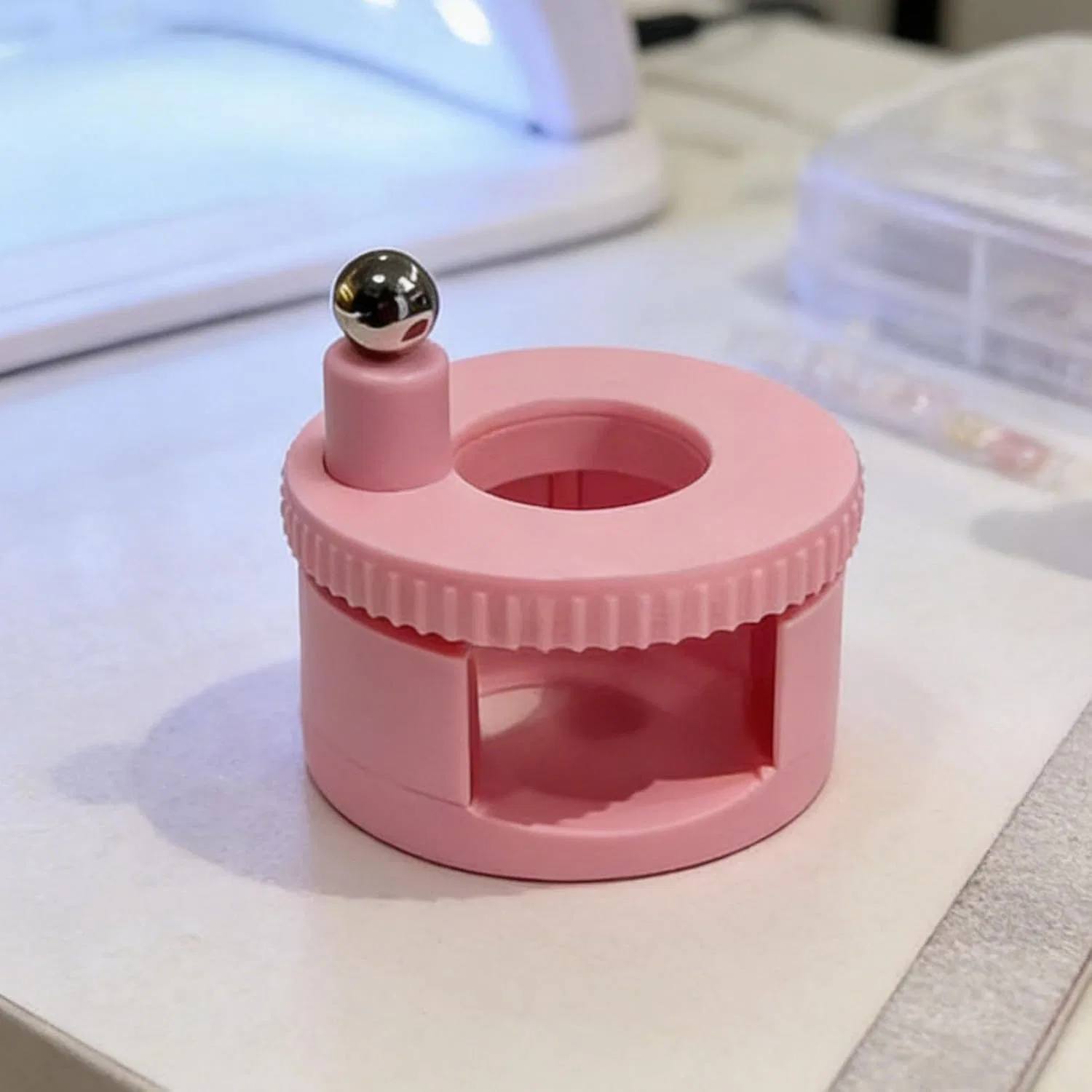 Магнитный инструмент для гель-лака с эффектом «кошачий глаз» Ungtyb, Pink — фото 4
