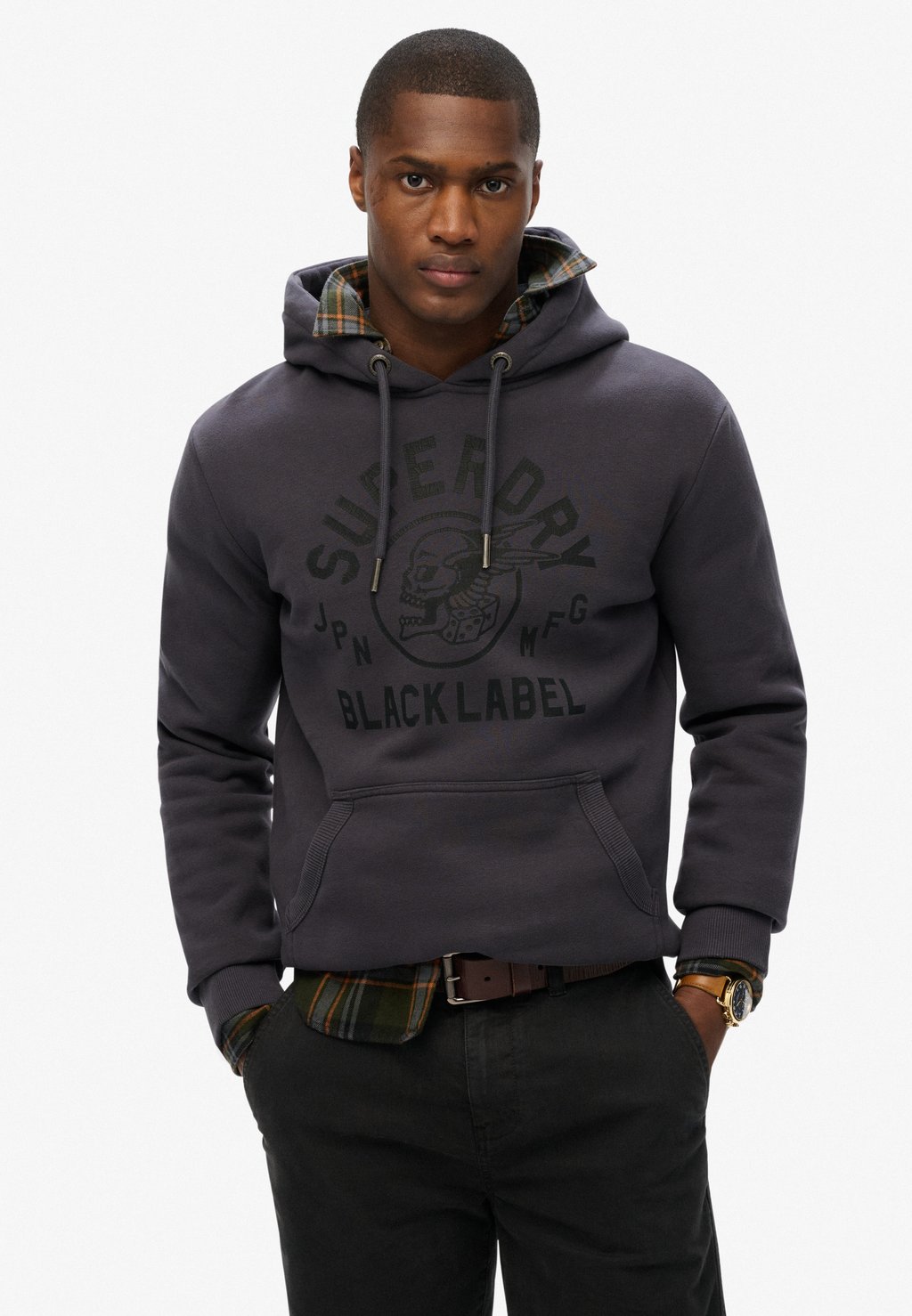 

Толстовка Hoodie Superdry, темно-серый