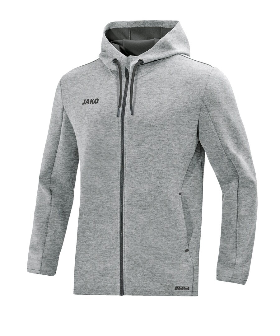 

Спортивная толстовка JAKO Athletic Zip-Up Hoodie, антрацит/пятнистый серый