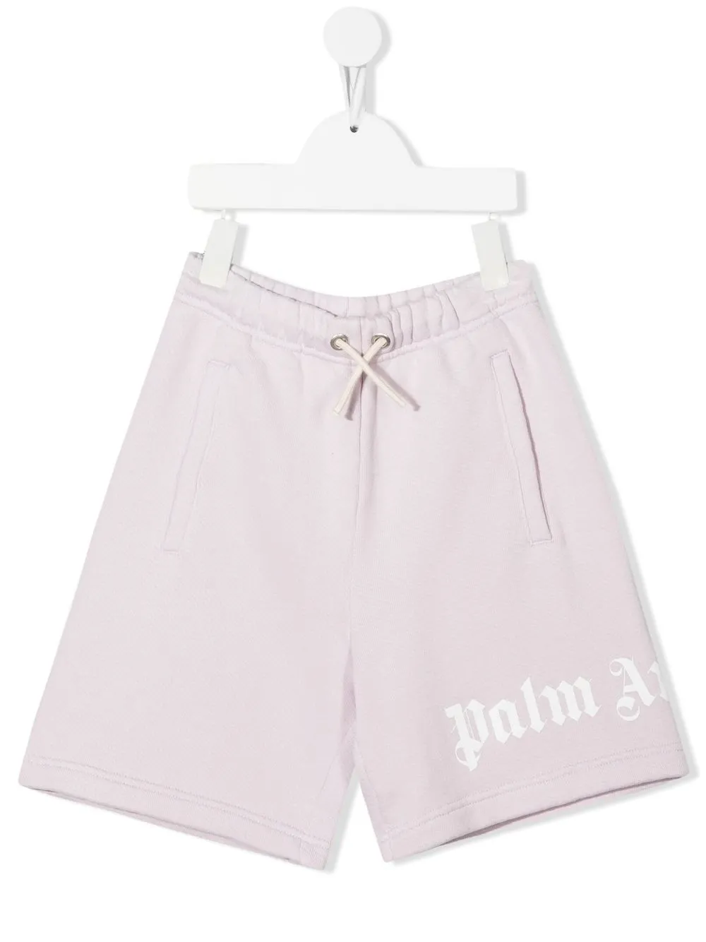

Спортивные шорты с логотипом Palm Angels Kids, фиолетовый