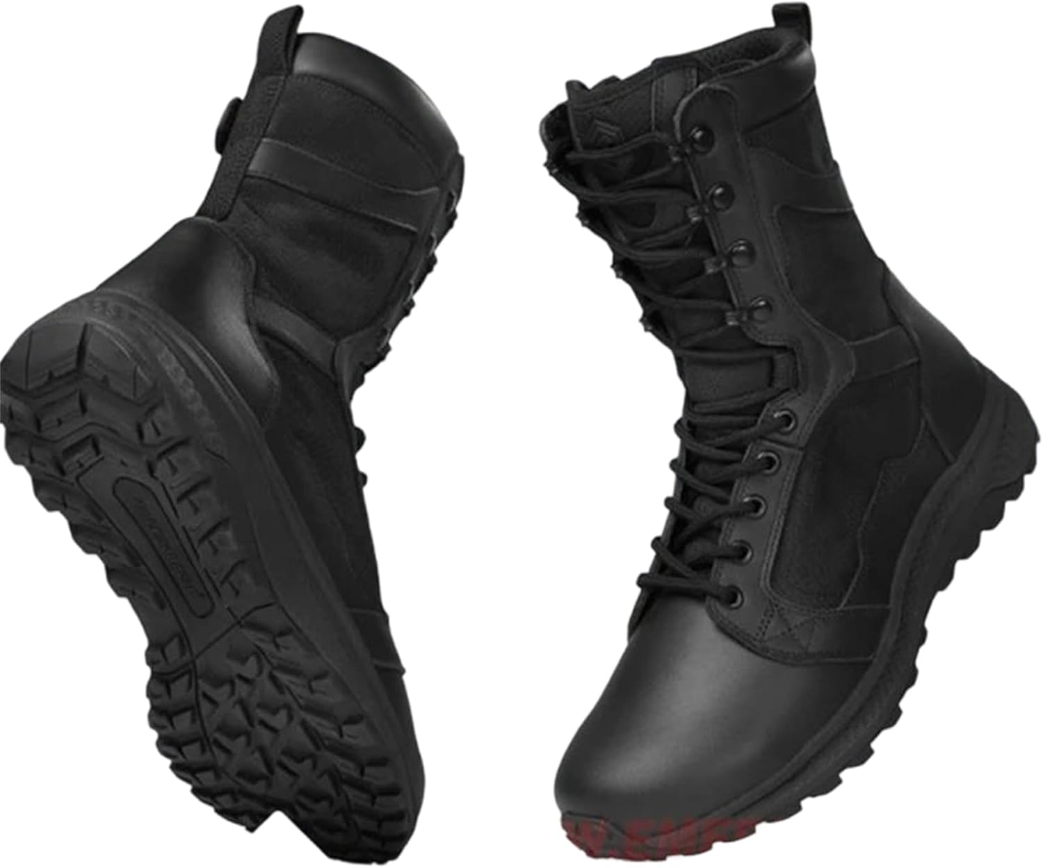 

Мужские тактические боевые ботинки Alloaone, противоскользящие, дышащие, для улицы, походов и рыбалки, с удобной посадкой, черный