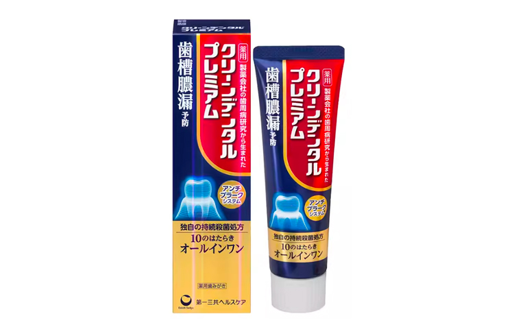 Зубная паста Daiichi Sankyo Clean Dental Premium, 100 г х 3 — фото 2