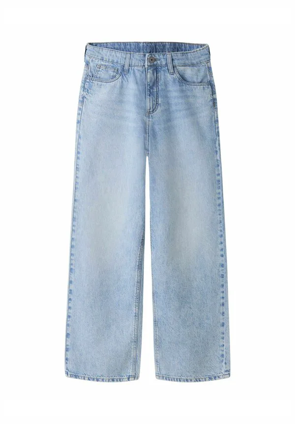 Джинсы свободного кроя, джинсы расслабленного кроя Two Soon, Light Blue Denim — фото 3