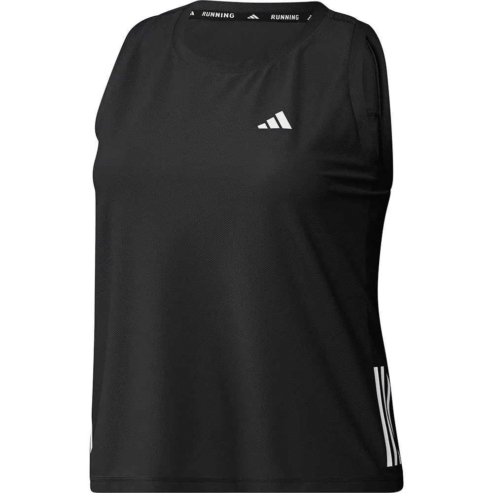 

Футболка без рукавов спортивная adidas Own The Run Base Plus, черный