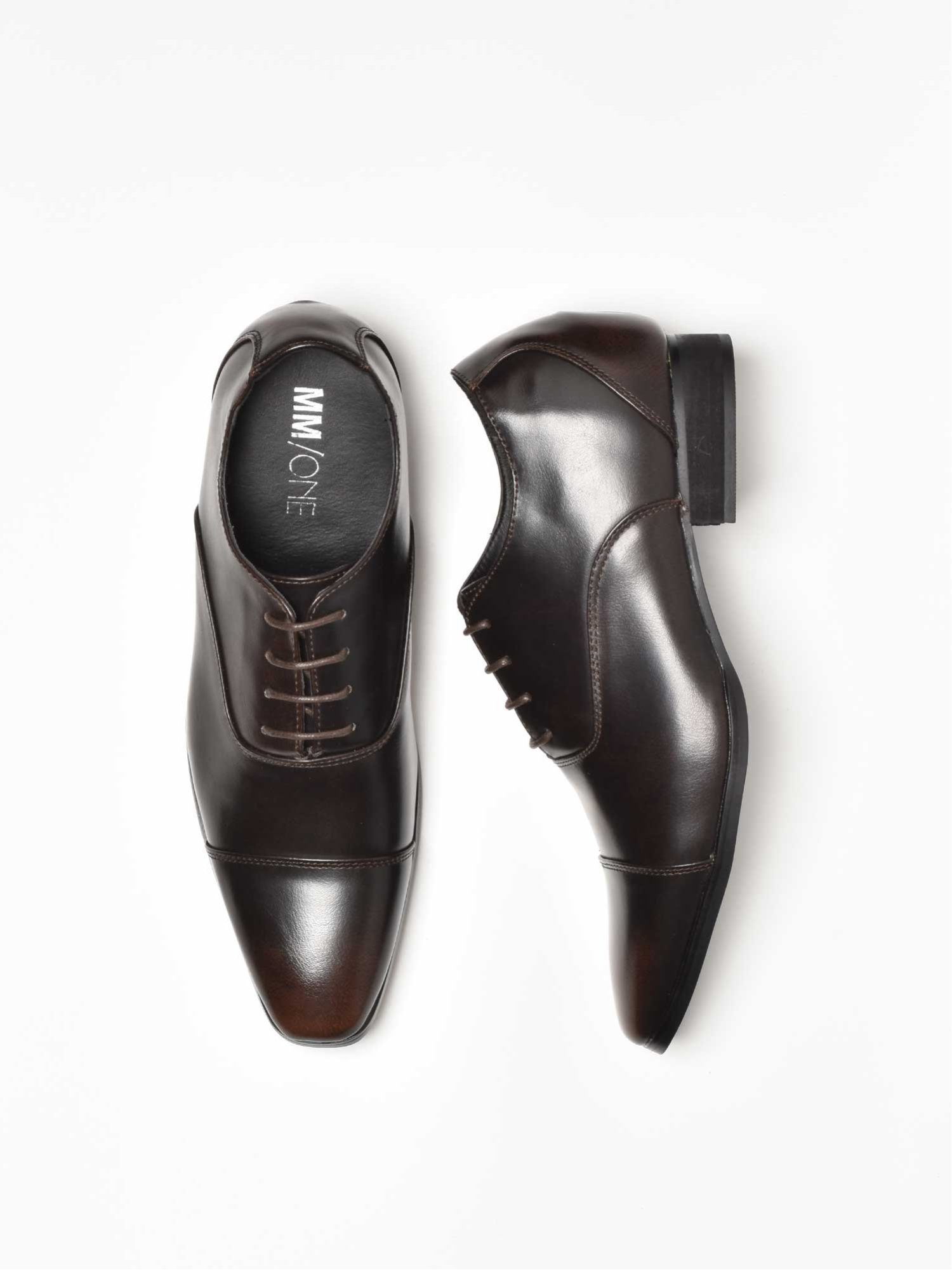 Туфли Secret Shoes/Straight Tip Mm/One, Dark brown — фото 2