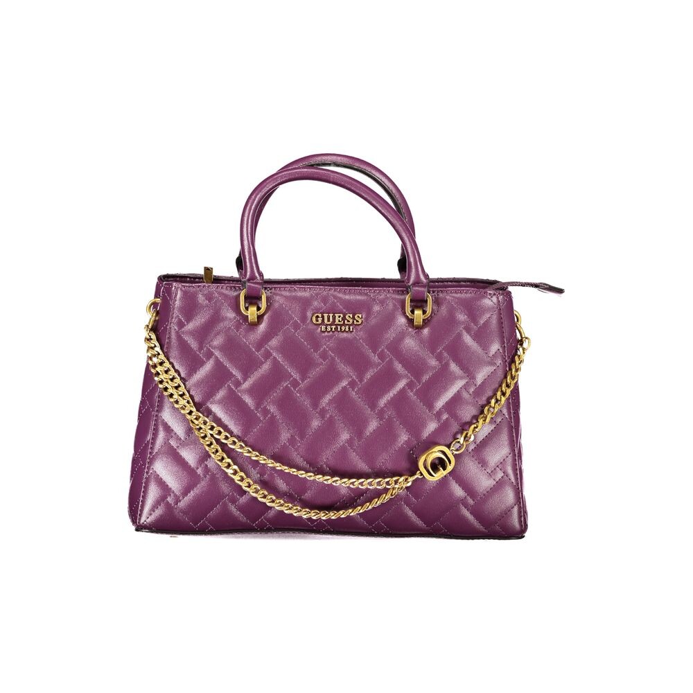

Фиолетовая полиэтиленовая сумка Guess Shoes