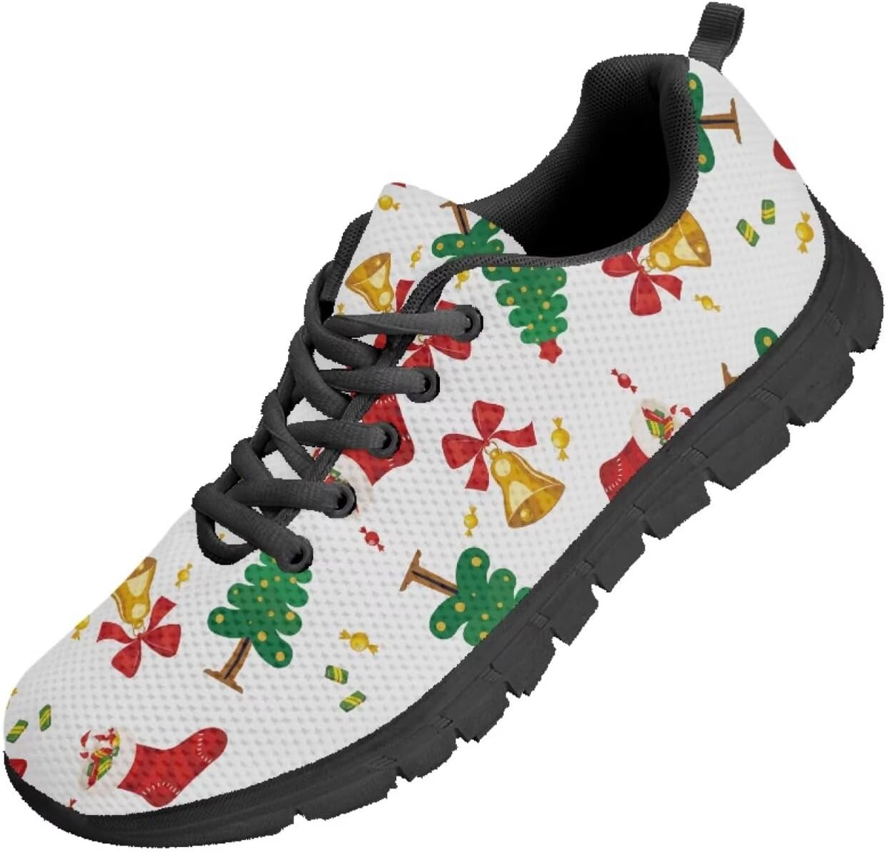 

Мужские кроссовки Funnydude Funny Print для бега, осенние удобные легкие кроссовки для тренировок, Christmas