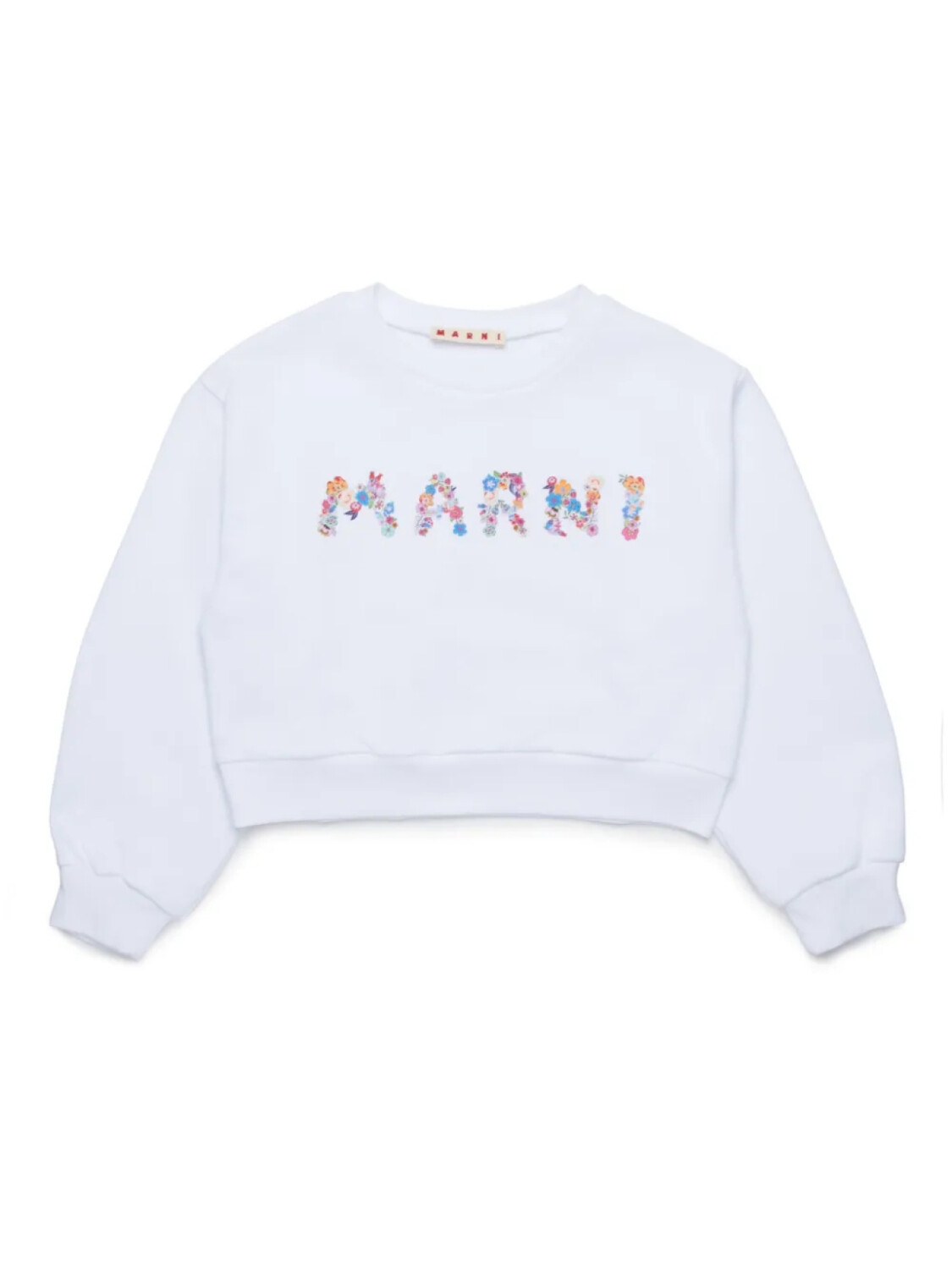

Marni Kids толстовка с логотипом, белый