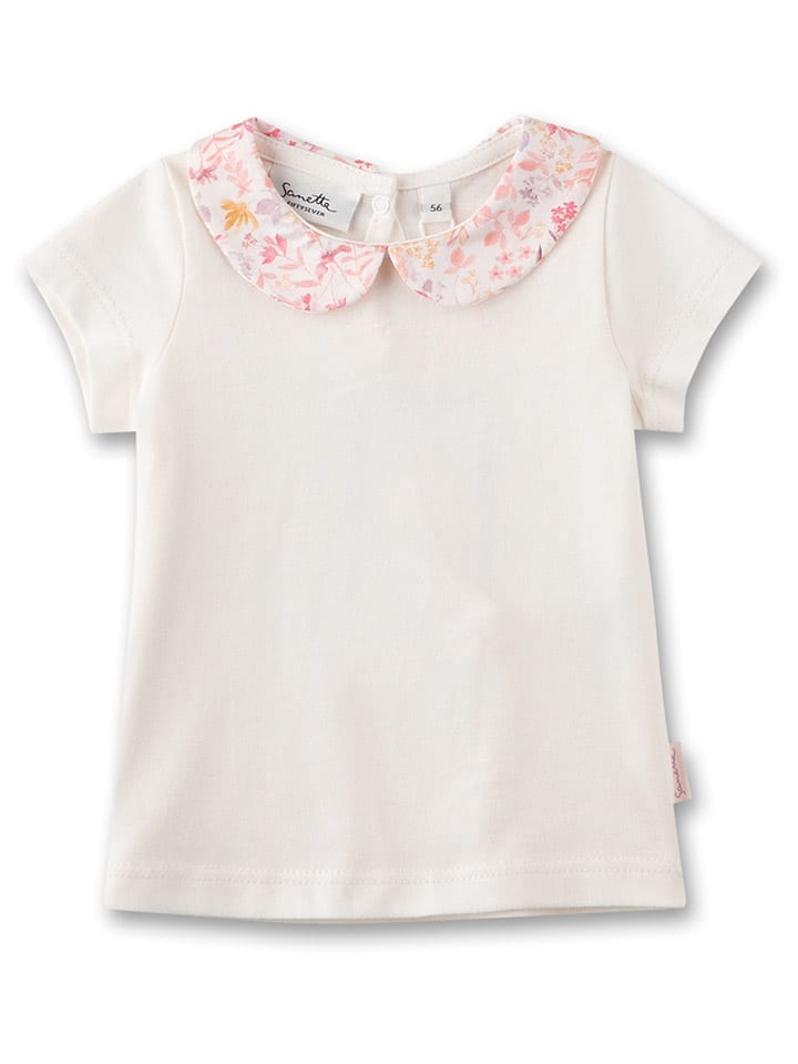 

Футболка Sanetta Kidswear, цвет creme/rosa