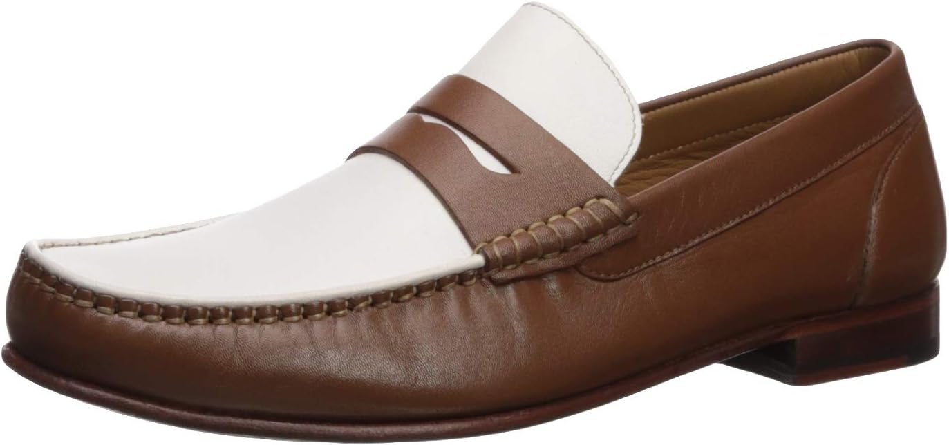 

Мужские лоферы Florsheim Beaufort с ушком и мысом-мок, белый