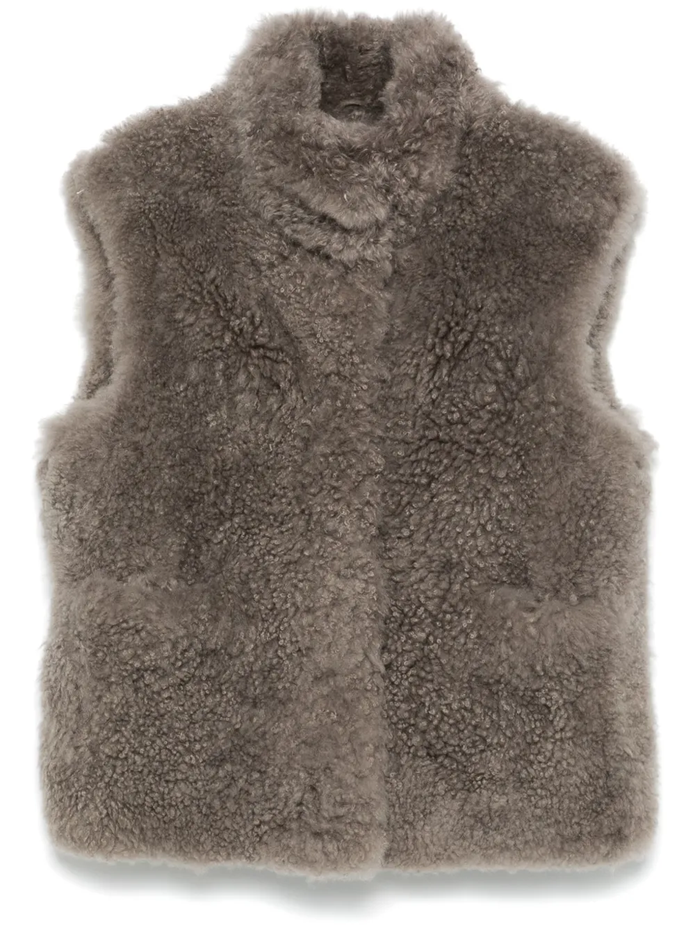 

Меховой жилет Liska, серый