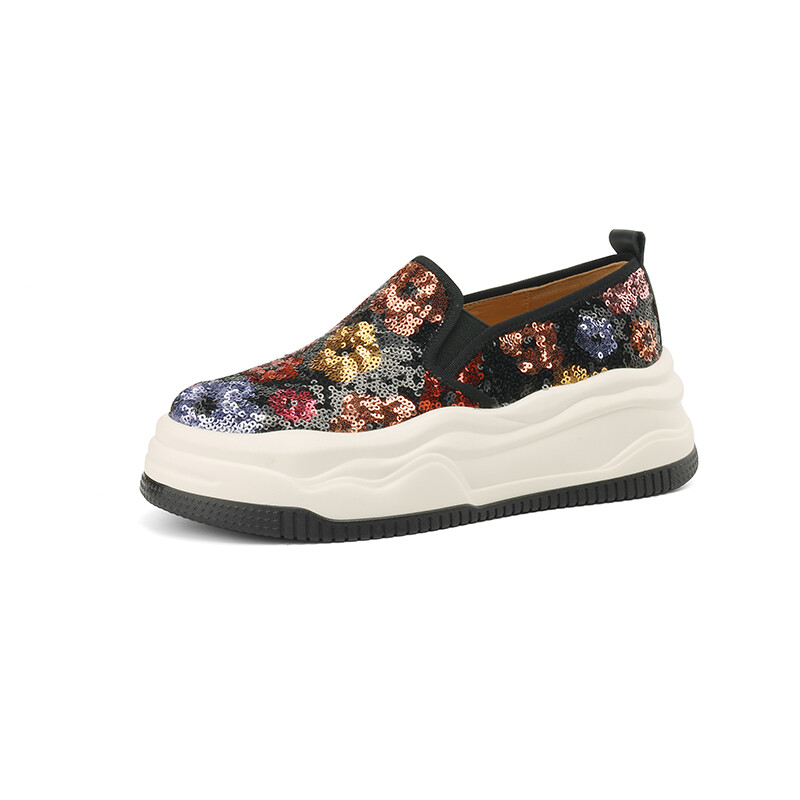 

Туфли женские повседневные Women's Casual Shoes Women's Bai Shiting, серебряный