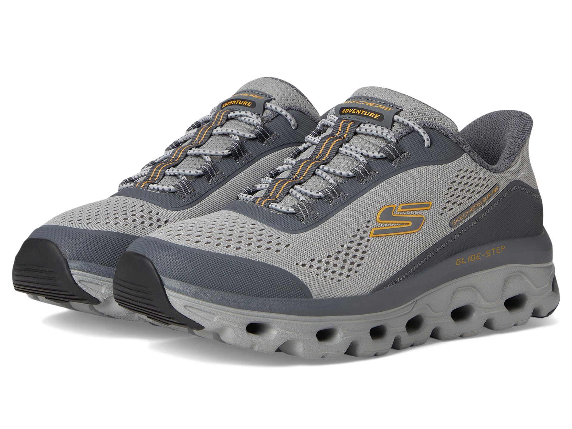 

Кроссовки SKECHERS Glide-Step Sole Hands Free Slip-in, цвет Gray