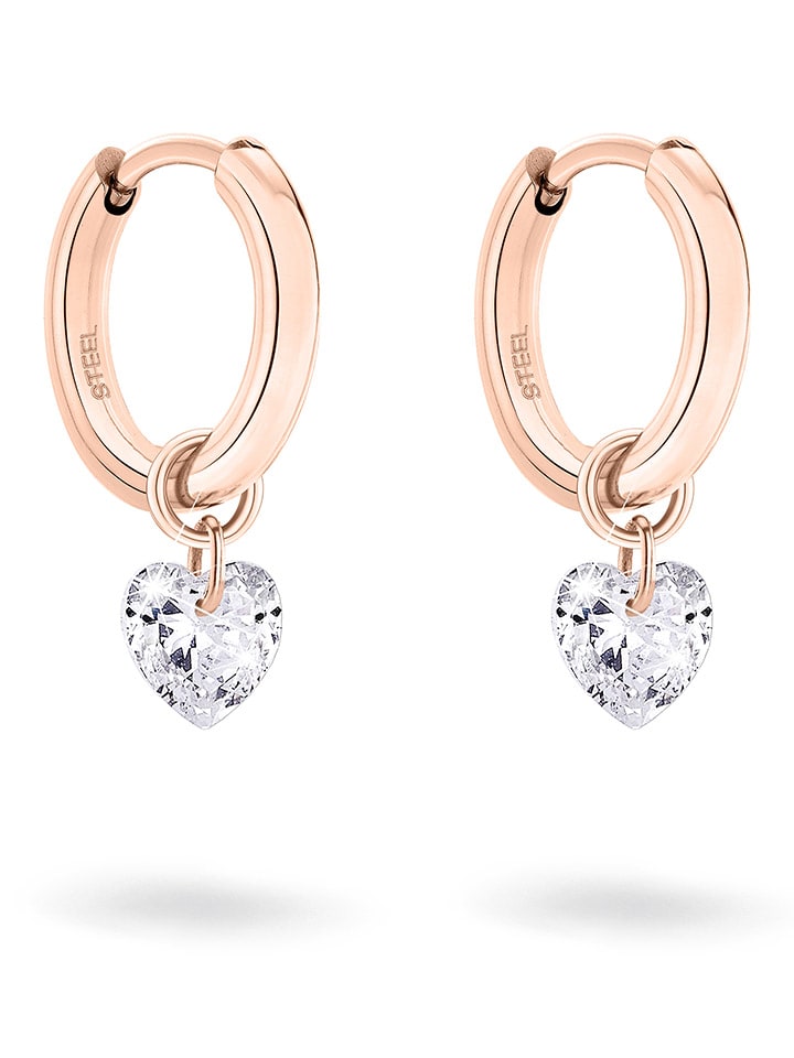 

Серьги-кольца с драгоценными камнями Tamaris