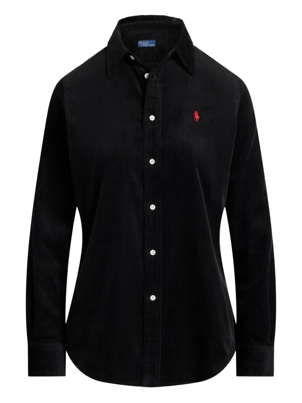 

Вельветовая рубашка с длинными рукавами POLO RALPH LAUREN, черный