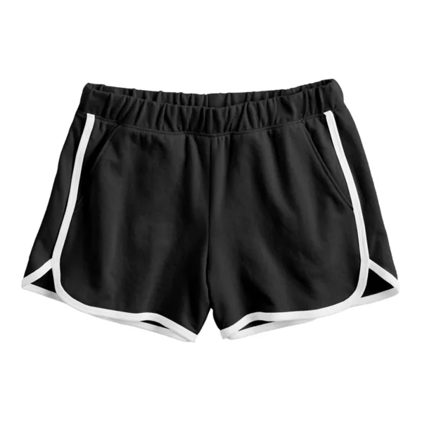 

Шорты для черлидинга с заниженной талией для девочек 6-20 лет, обычные и plus So, черный