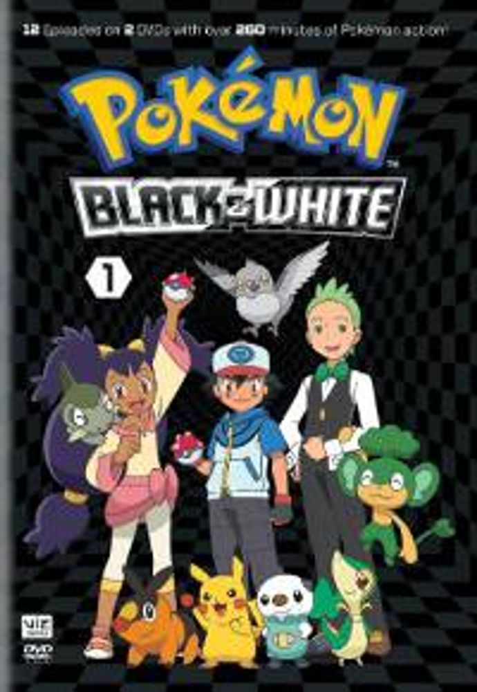 

Диск DVD Pokemon Black & White Set 1 (2pc)