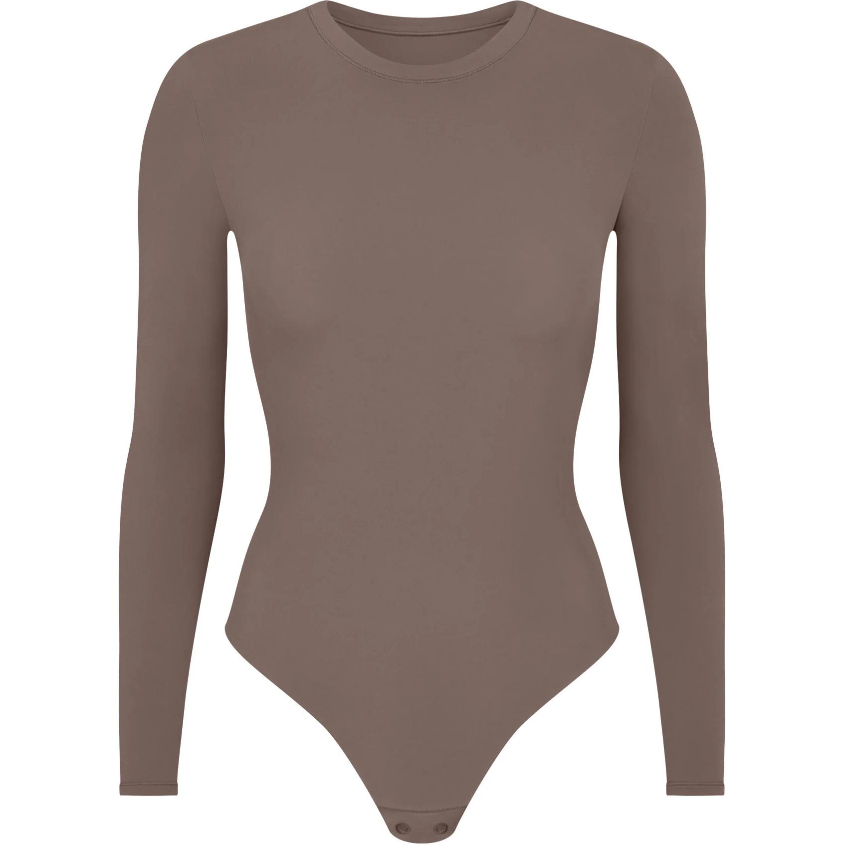 

Fits Everybody лонгслив с круглым вырезом боди комбинезон женский AMETHYST/Amethyst Skims, Amethyst/Amethyst