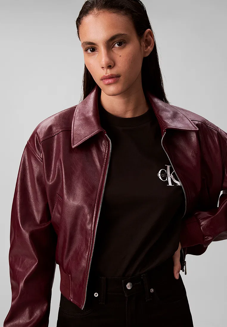 Футболка, 2 шт., хлопок, Calvin Klein Jeans, ярко-белый/черный — фото 4