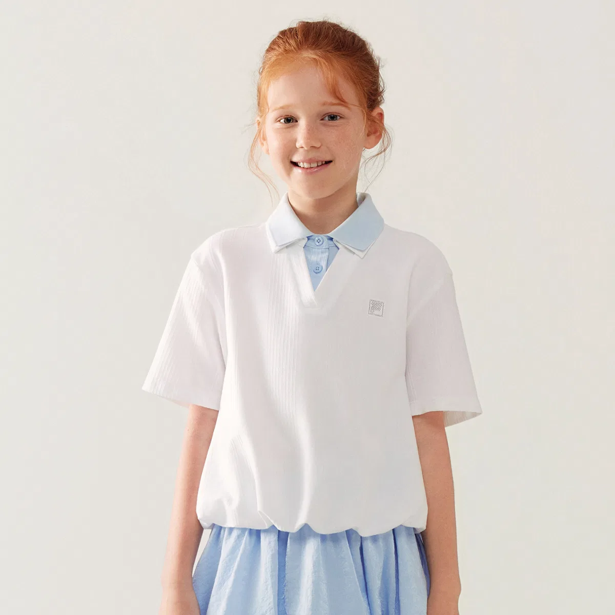Футболка с коротким рукавом Standard White Kids' FILA KIDS — фото 3
