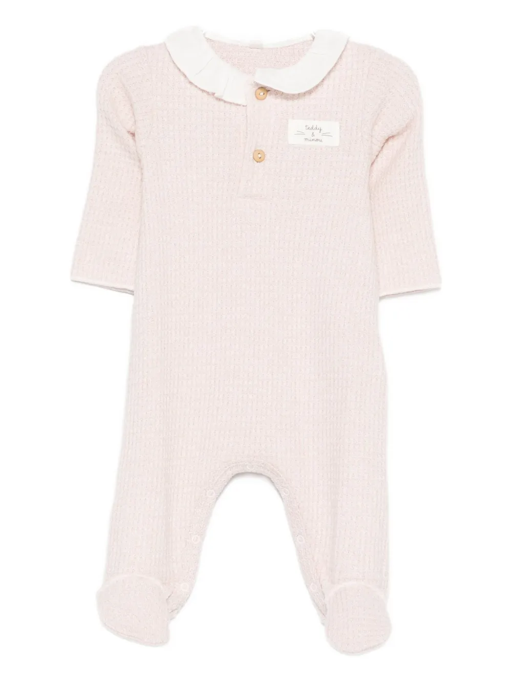 

Пижама с нашивкой-логотипом TEDDY & MINOU, розовый